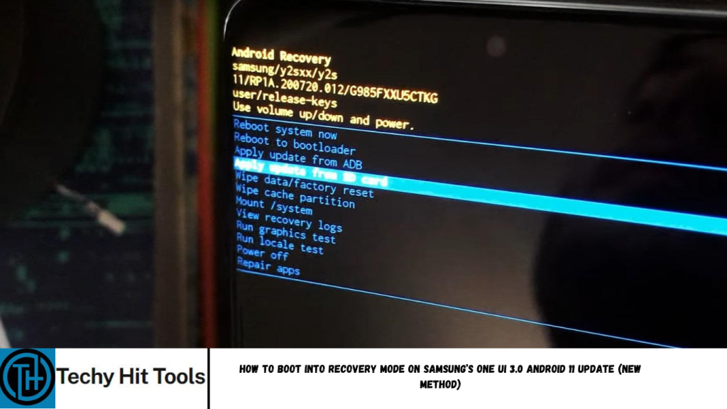 Boot into Recovery Mode