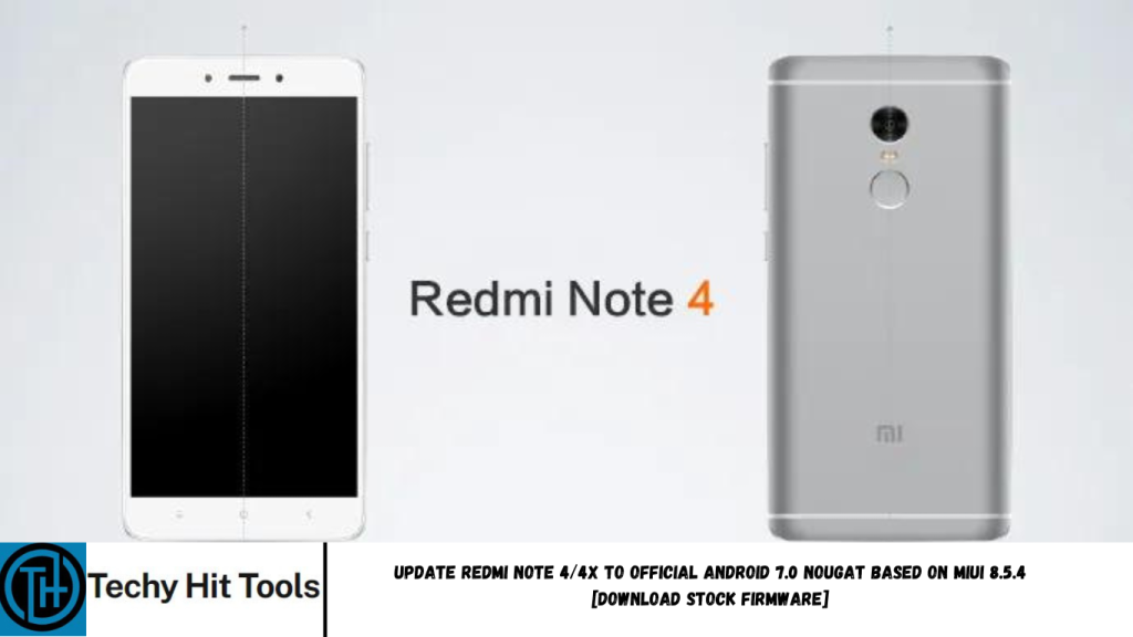 Update Redmi Note 4/4X to official Android 7.0