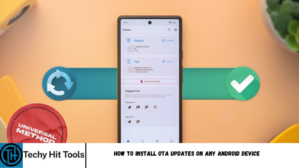 How to install OTA updates